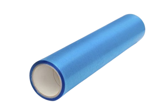 Pašlīmējošā aizsargplēve zilā 500 mm × 100 m 35my – virsmu aizsardzībai